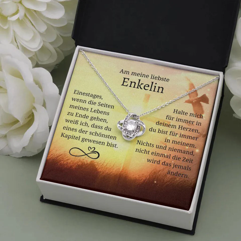 14k Weißgold Ausführung Halskette - An meine Enkelin - Einestages - Image 10