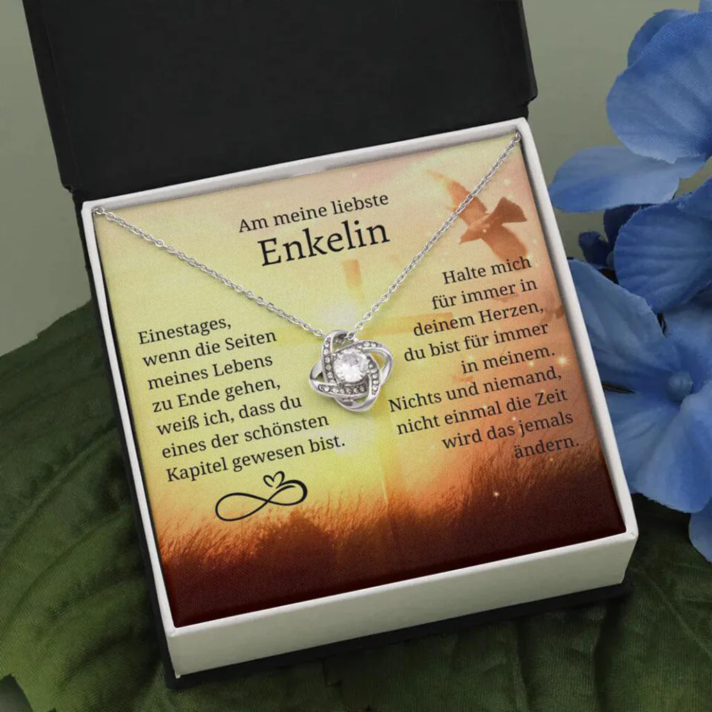 14k Weißgold Ausführung Halskette - An meine Enkelin - Einestages - Image 16