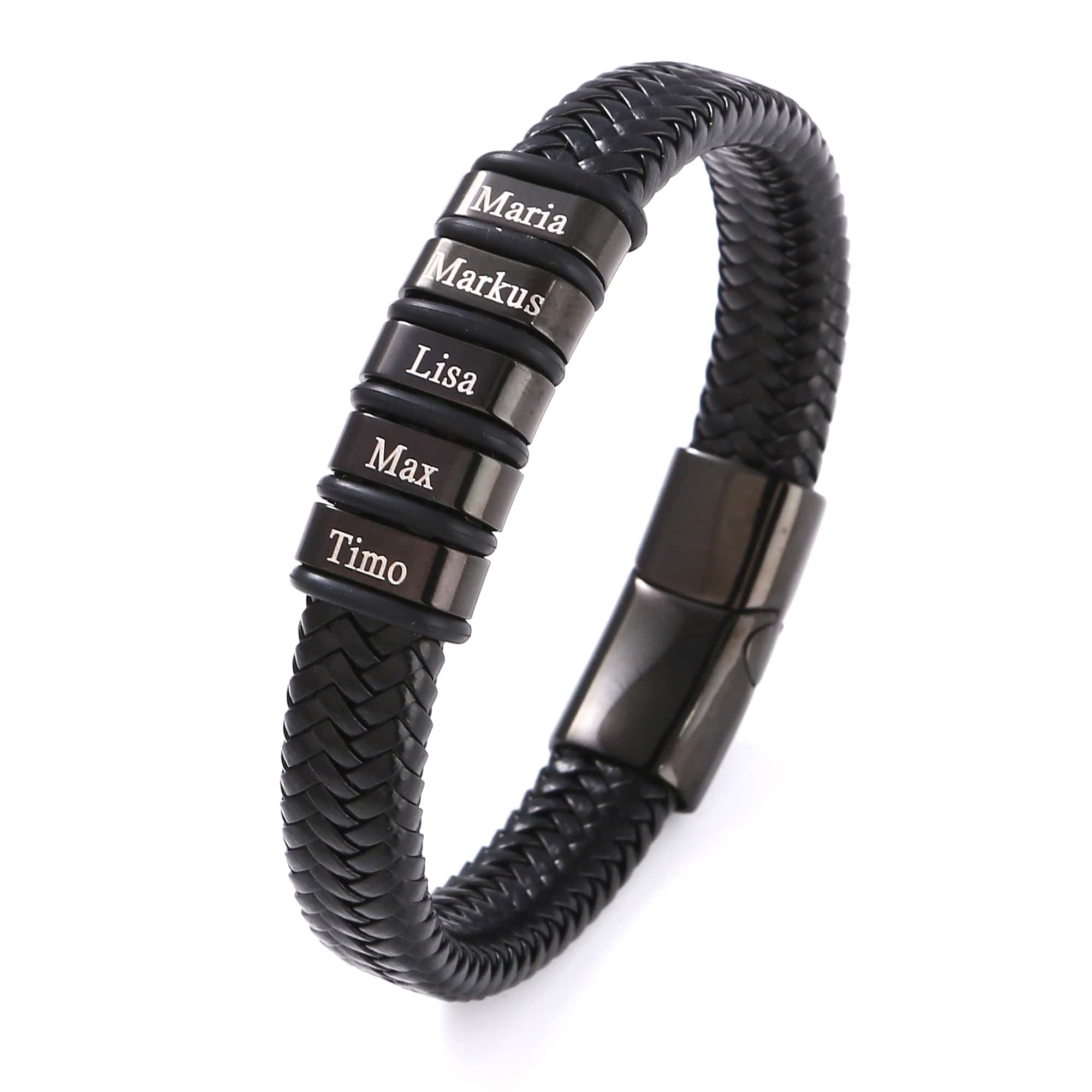 An den besten Papa der Welt - Personalisiertes Männer Familien Armband - Image 4