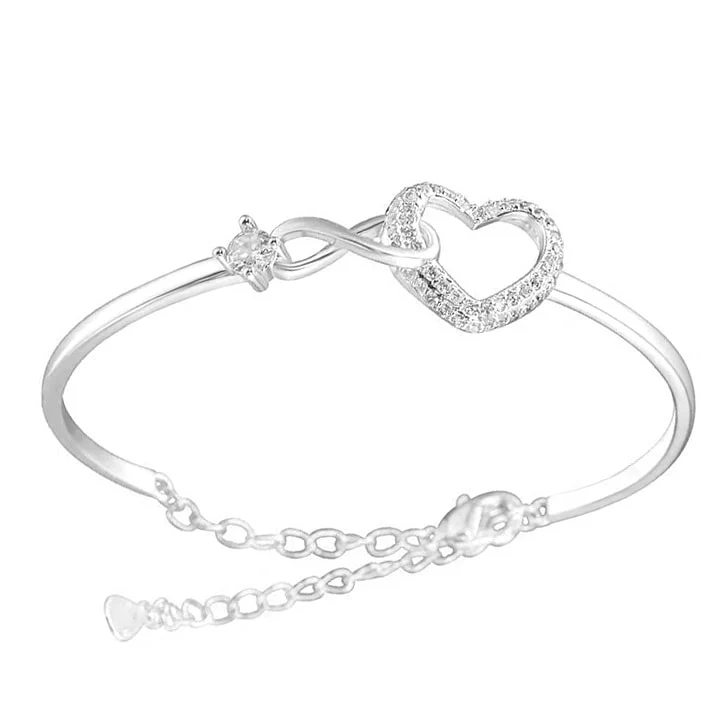 An meine Tochter - Unendlichkeit & Herz Armband - Image 4
