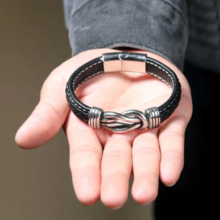 An meinen Mann - Geflochtenes Lederarmband - Image 5