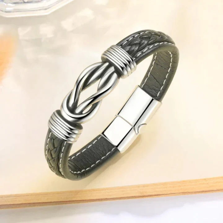 An meinen Mann - Geflochtenes Lederarmband - Image 7
