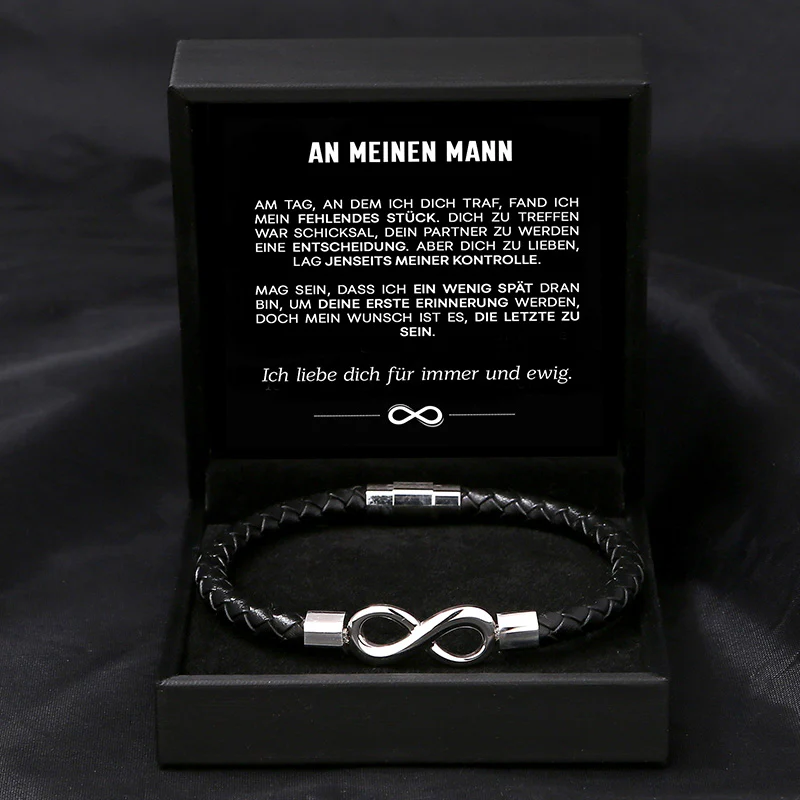 "An meinen Mann" - Für Immer - Unendlichkeits-Armband - Image 5