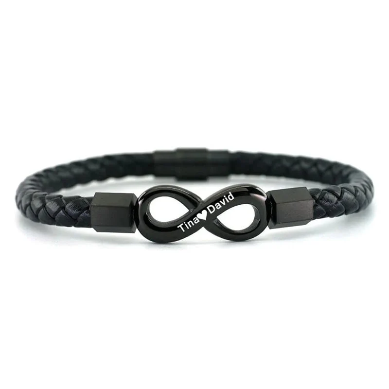 An meinen Mann - Personalisiertes Unendlichkeits-Armband - Image 5