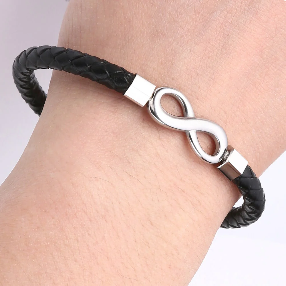 "Mein Herz gehört dir" - Unendlichkeits-Armband an meinen Mann - Image 9