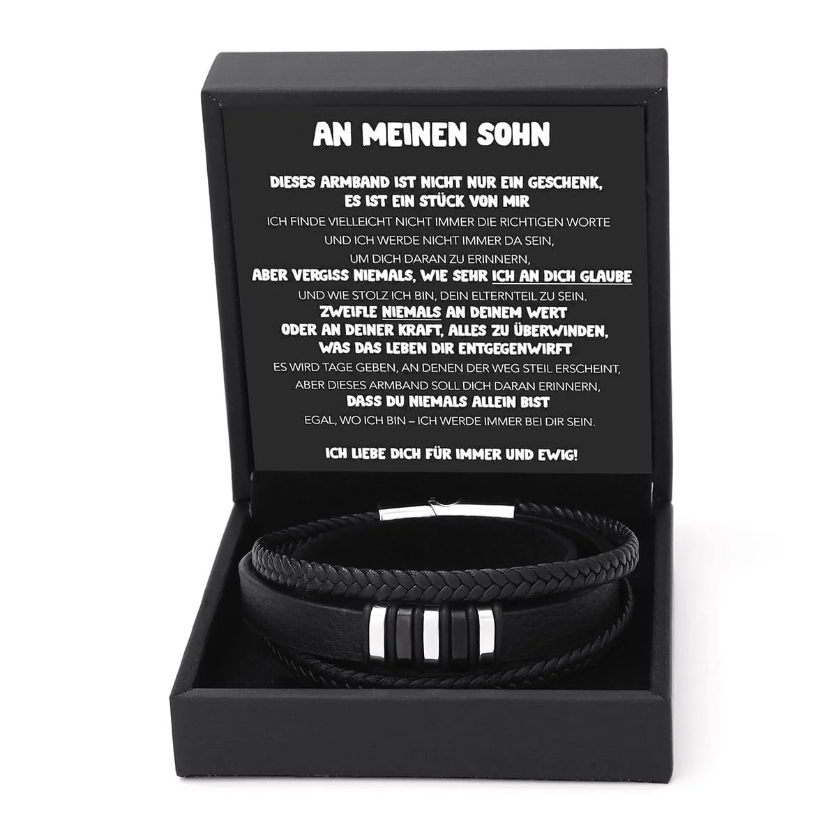 An meinen Sohn - An meinen Sohn Armband mit Gravur - Image 3