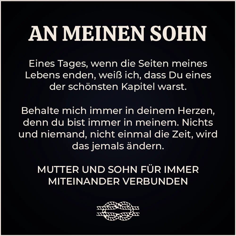 An Meinen Sohn - Herren Unendlichkeit Lederarmband mit Geschenkbox - Image 8
