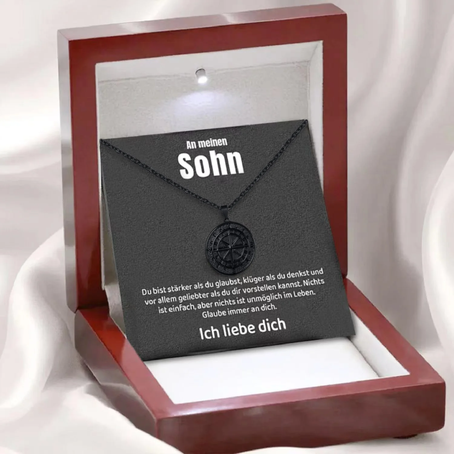 An meinen Sohn - Kompass Anhänger - Image 11