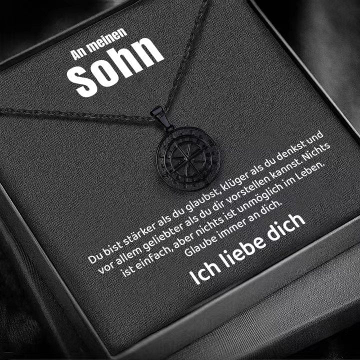 An meinen Sohn - Kompass Anhänger - Image 12