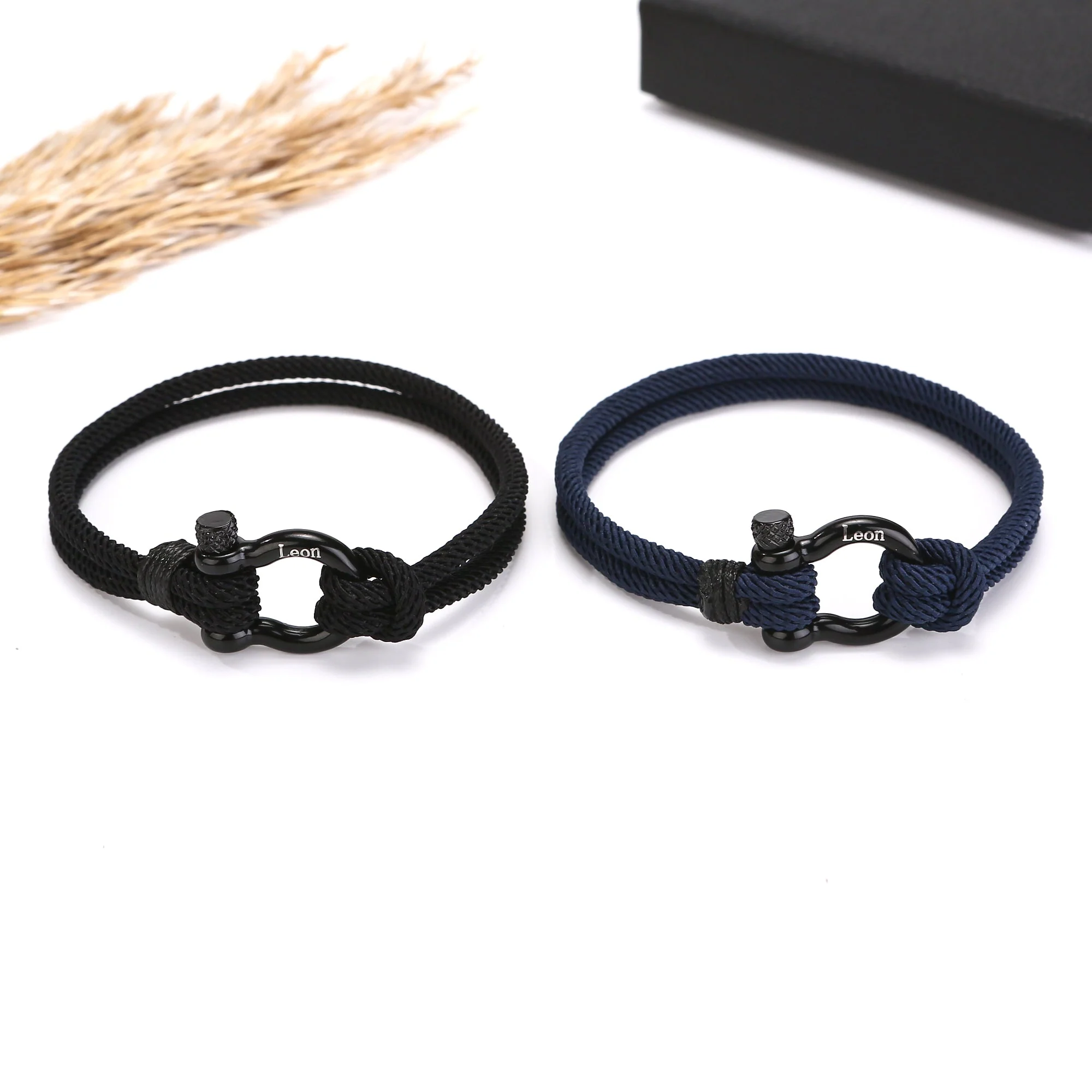 An meinen Sohn - Personalisiertes Handseil-Armband - Image 5
