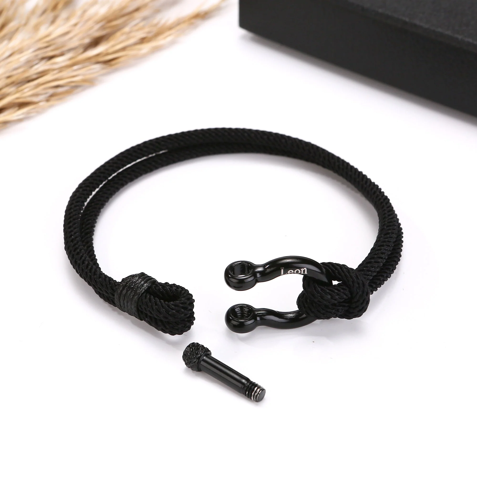 An meinen Sohn - Personalisiertes Handseil-Armband - Image 6