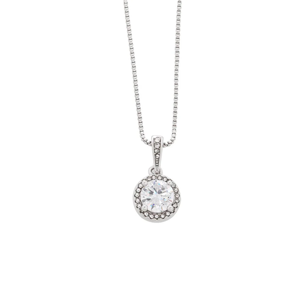 14k Weißgold Ausführung Kreis Halskette - Mit echten Rosen - An meinen Schatz - Image 6