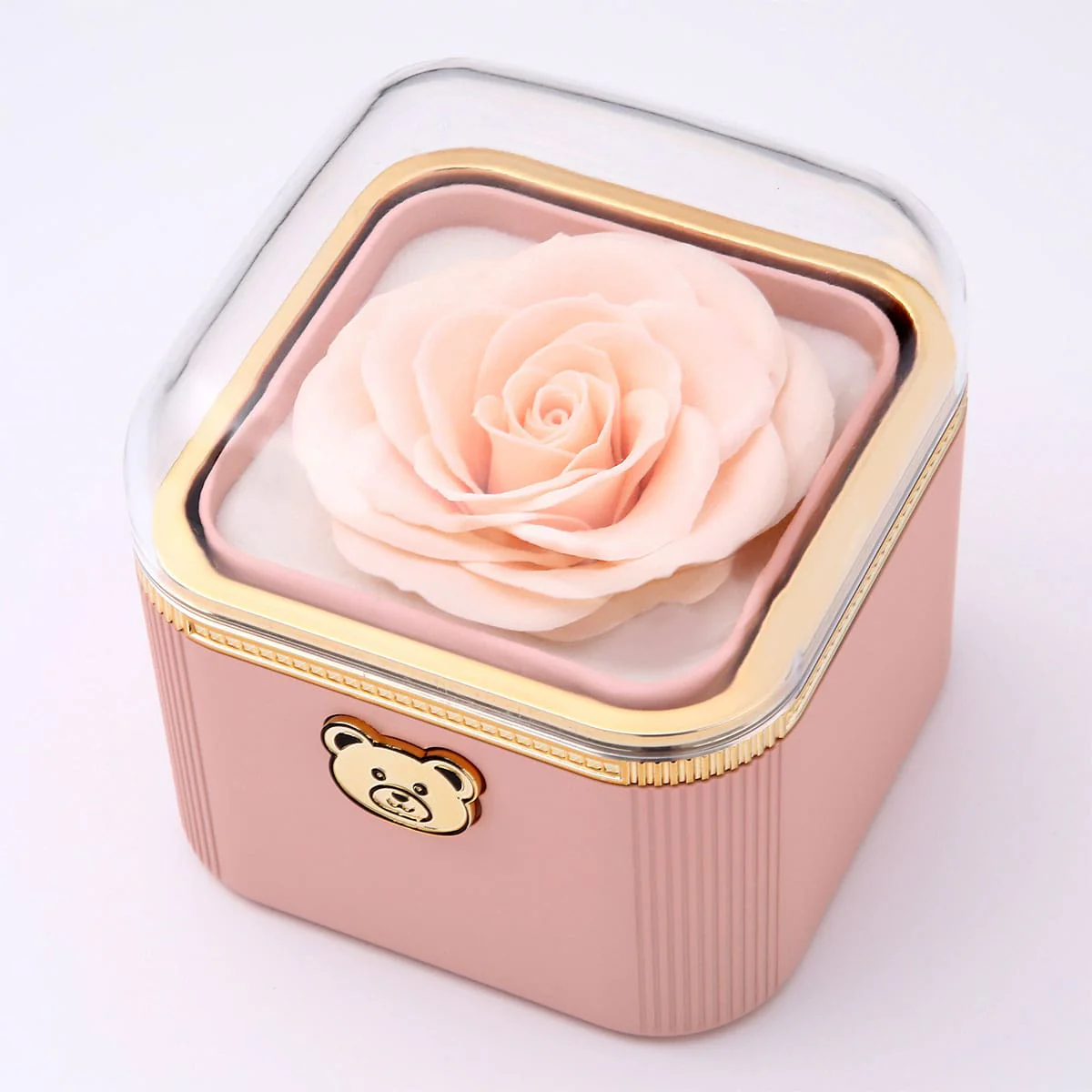 Klick-Rosenbox mit Doppelherzkette - Image 23