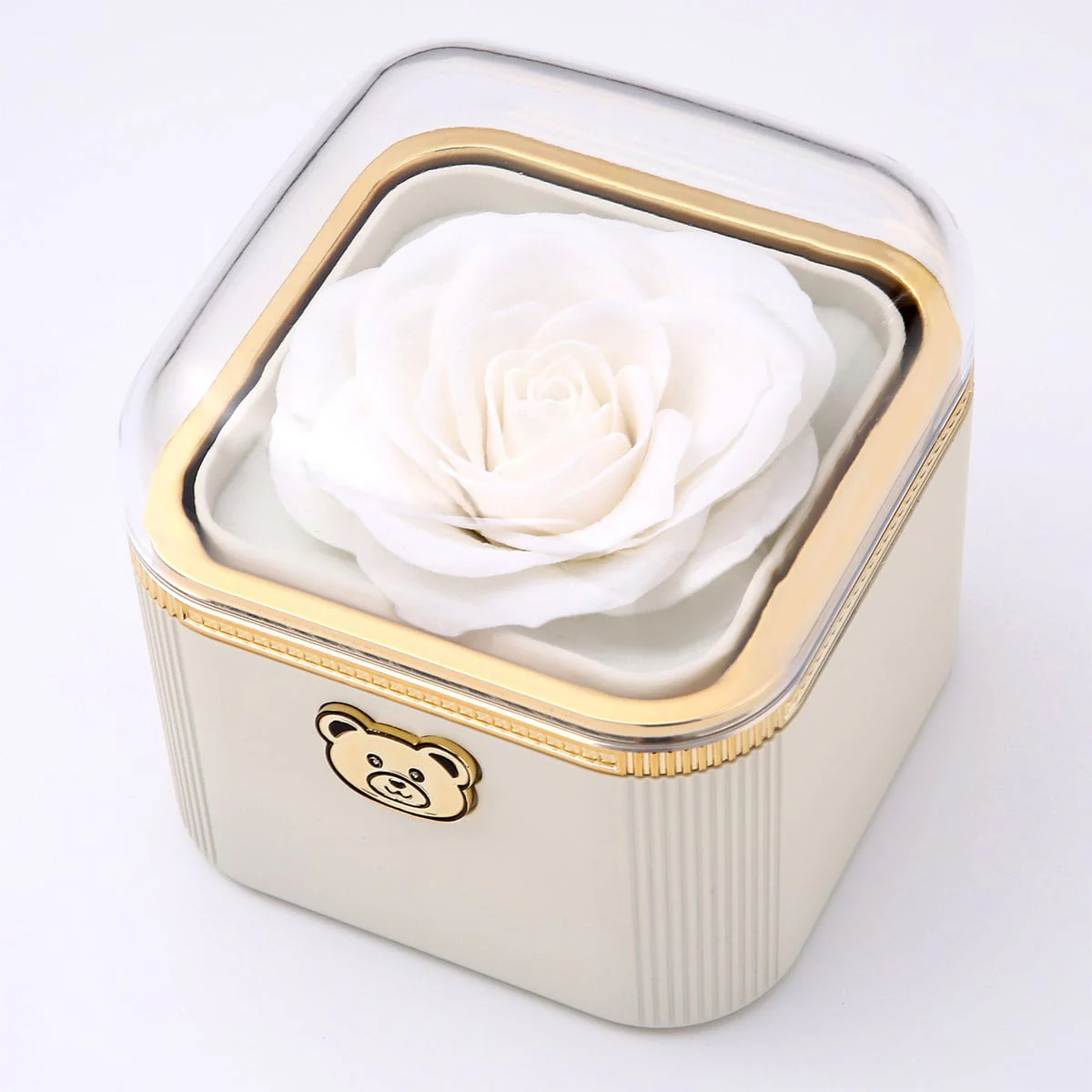 Klick-Rosenbox mit Doppelherzkette - Image 3