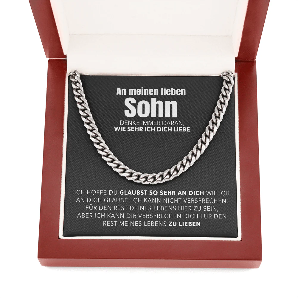 Cuban Chain Halskette - An meinen Sohn - Image 10