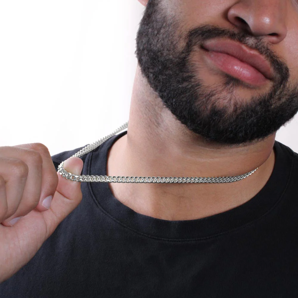 Cuban Chain Halskette - An Meinen Lieben Sohn - Image 5