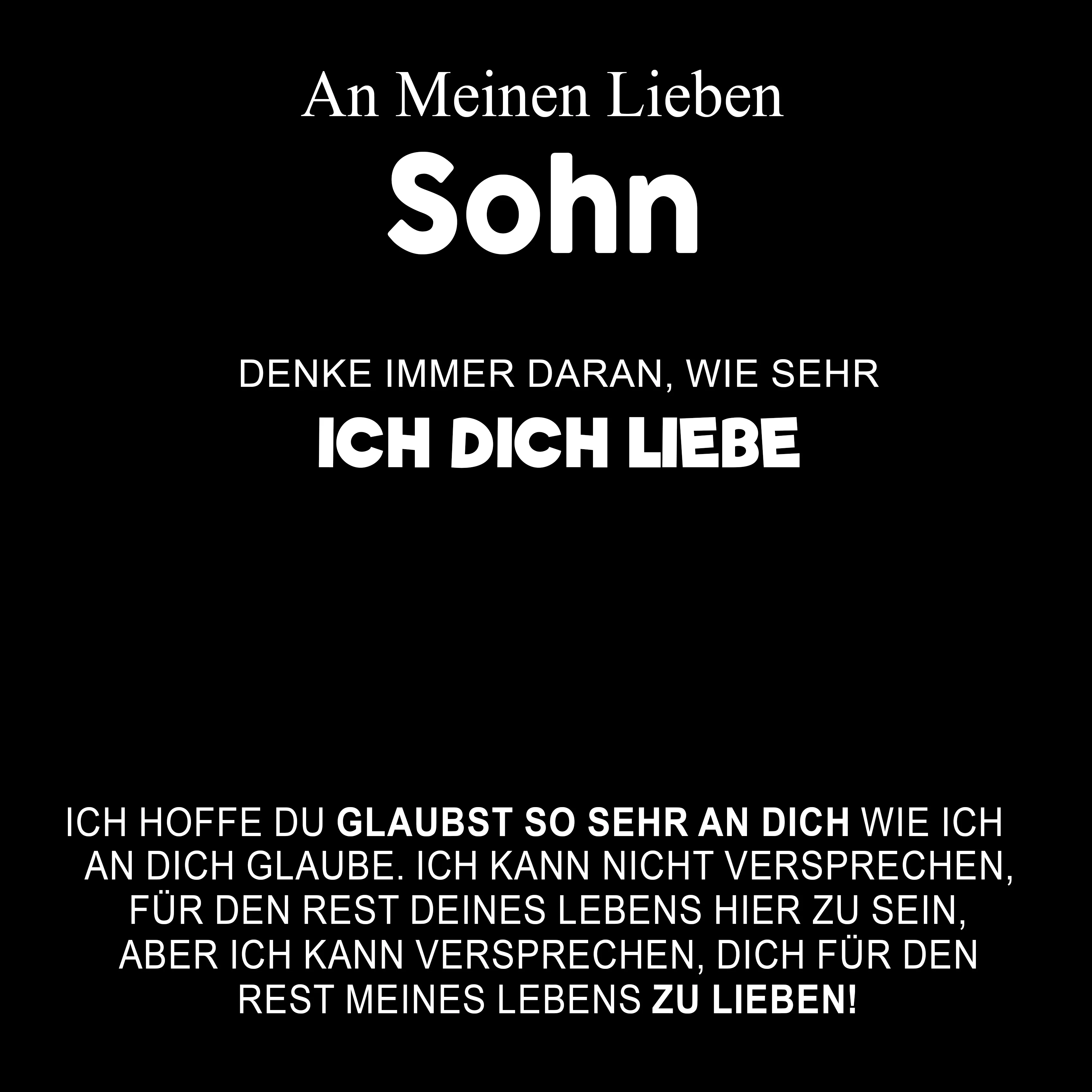 Cuban Chain Halskette - An Meinen Lieben Sohn - Image 6