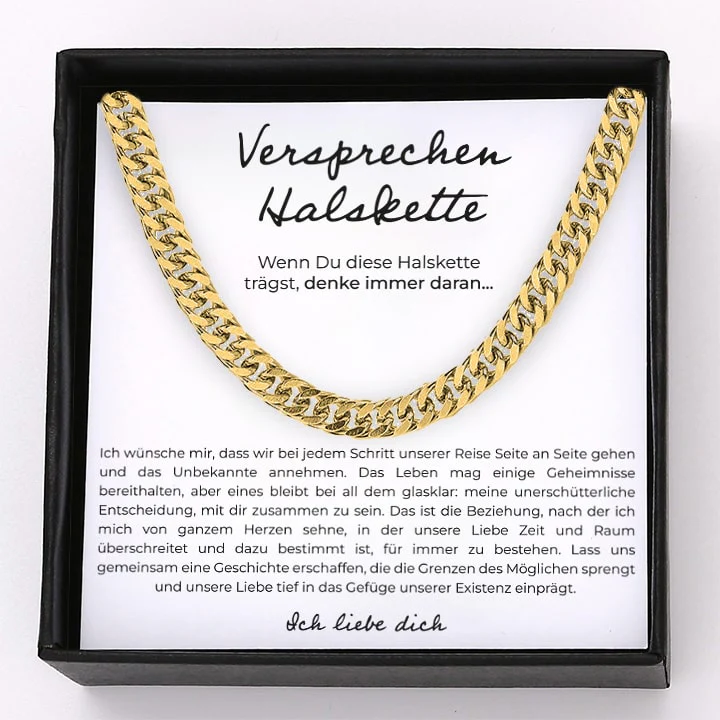 Cuban Chain - Versprechen Halskette - Image 4