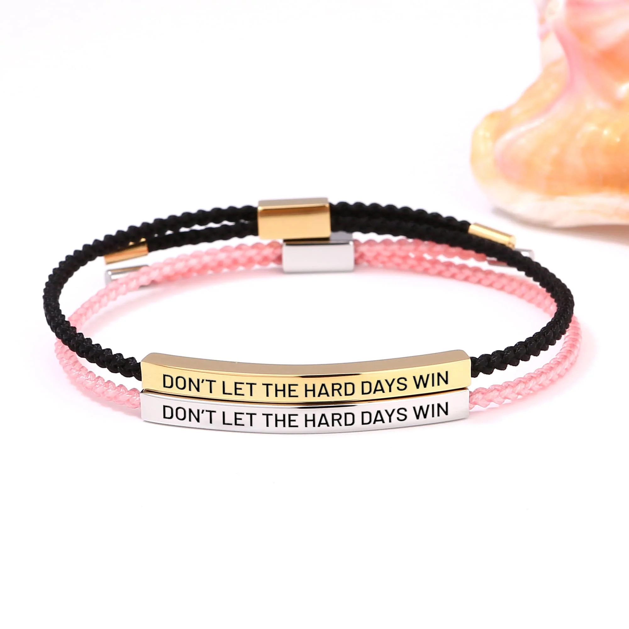 "Don't Let The Hard Days Win" - Armband - Image 3