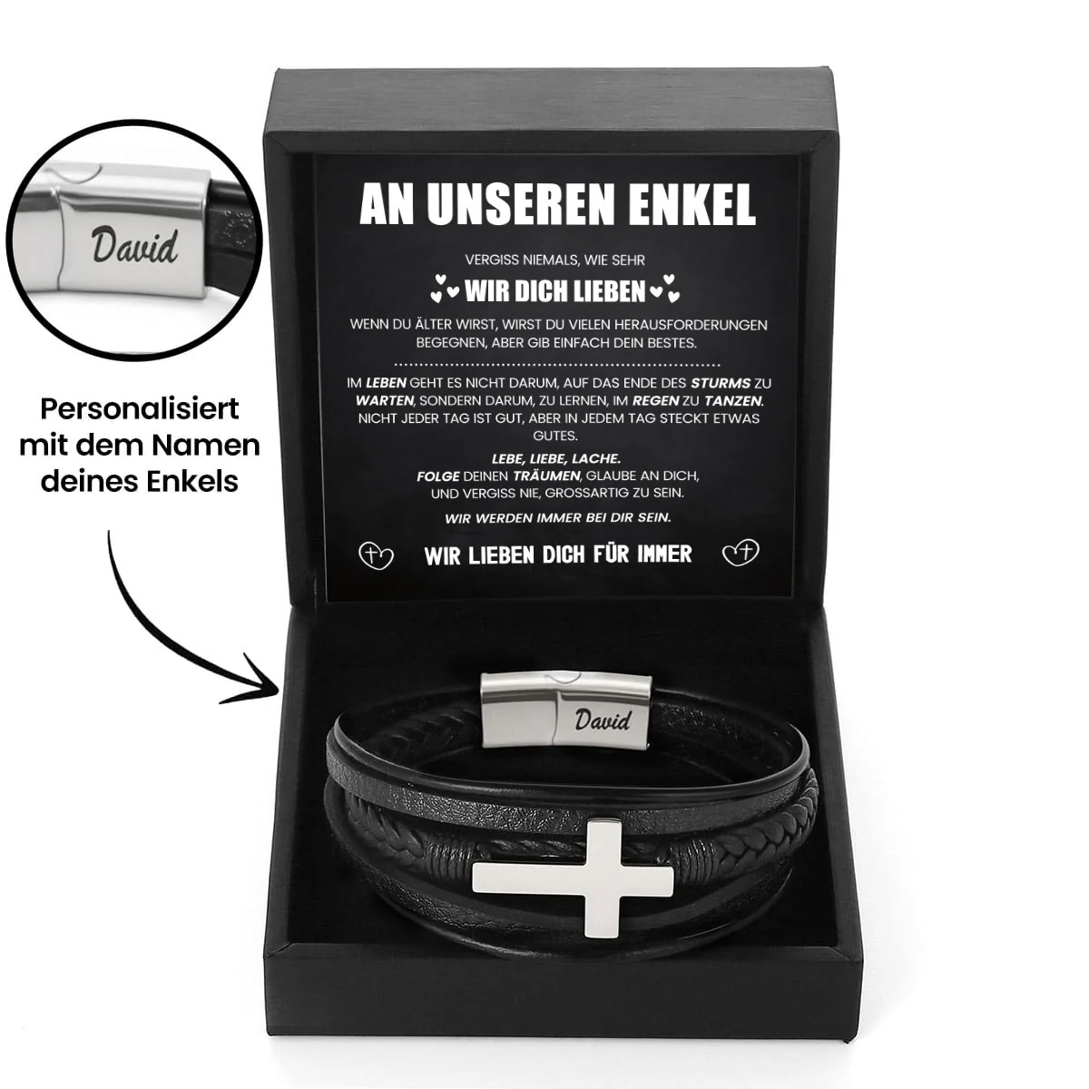 Enkelsohn Ewiger Beschützer Glauben Armband - Image 4