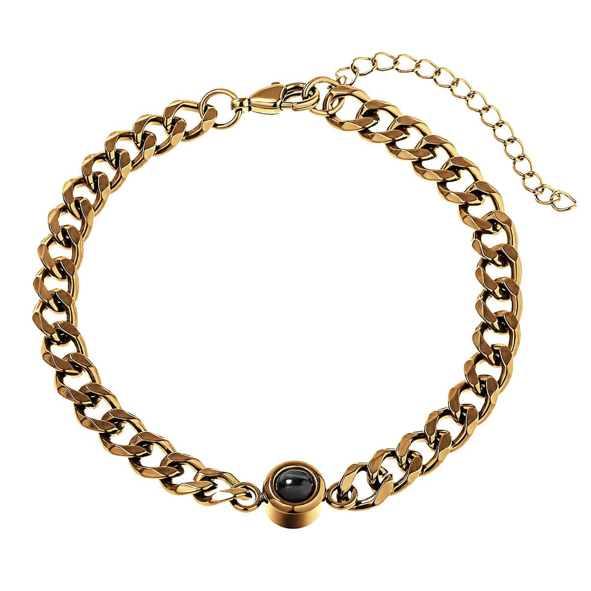 Fotoarmband mit eigenem Foto - Cuban Chain - Image 6