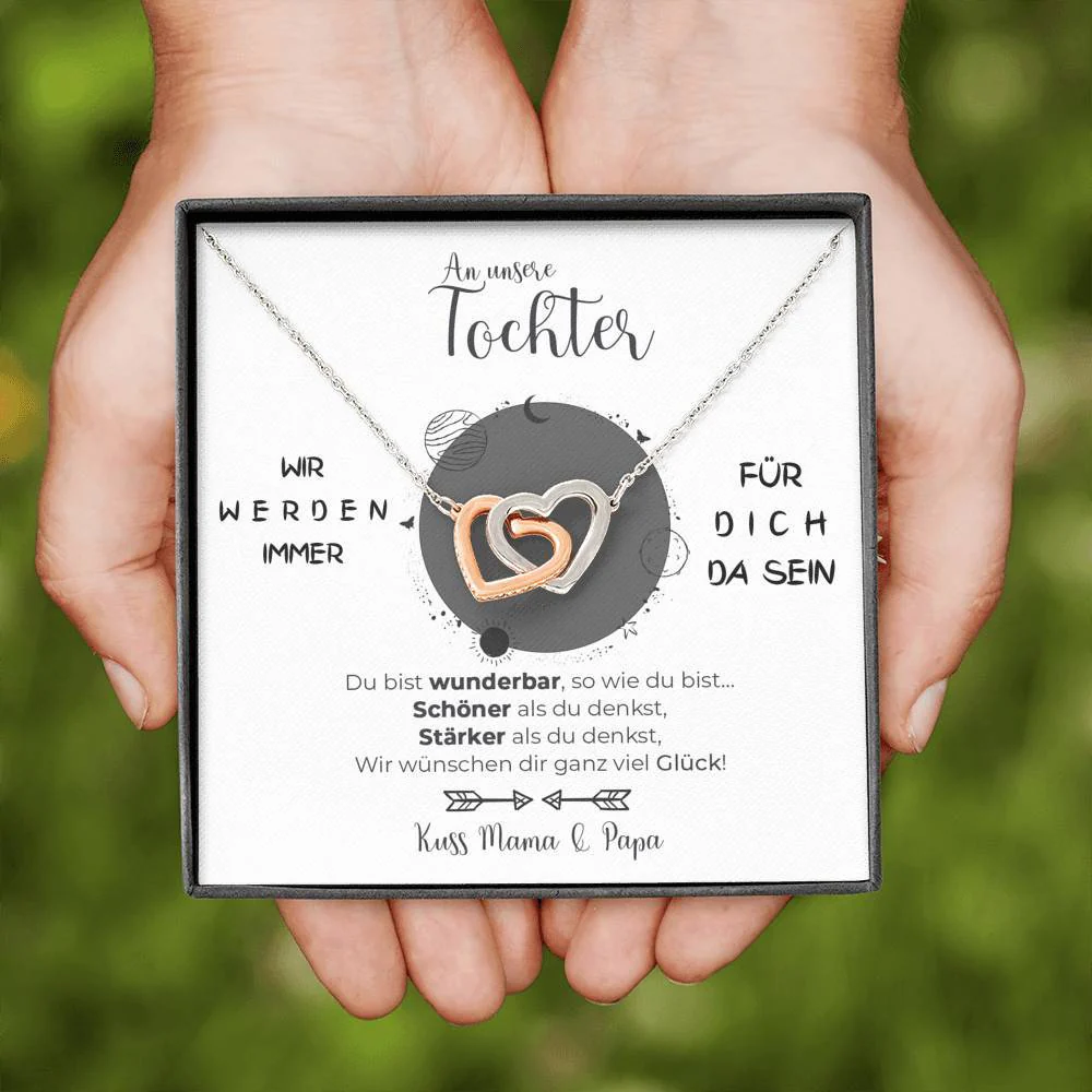 Halskette - An unsere Tochter von Mama & Papa - Image 4
