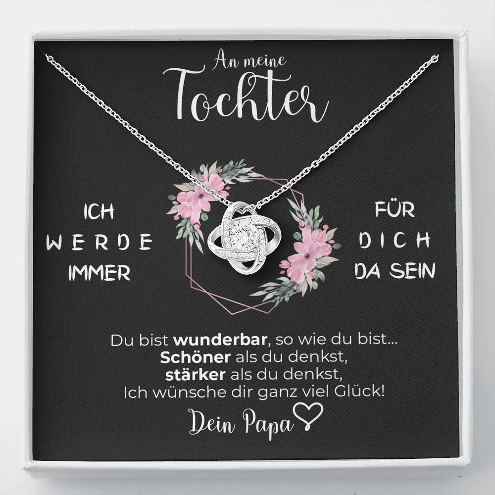 Knoten Halskette - An meine Tochter von Papa - Image 3