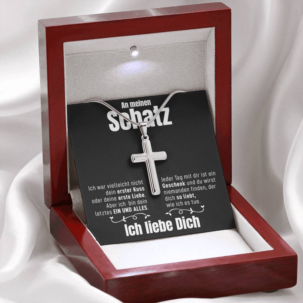 Kreuzkette - An meinen Schatz - Ich liebe dich - Image 3