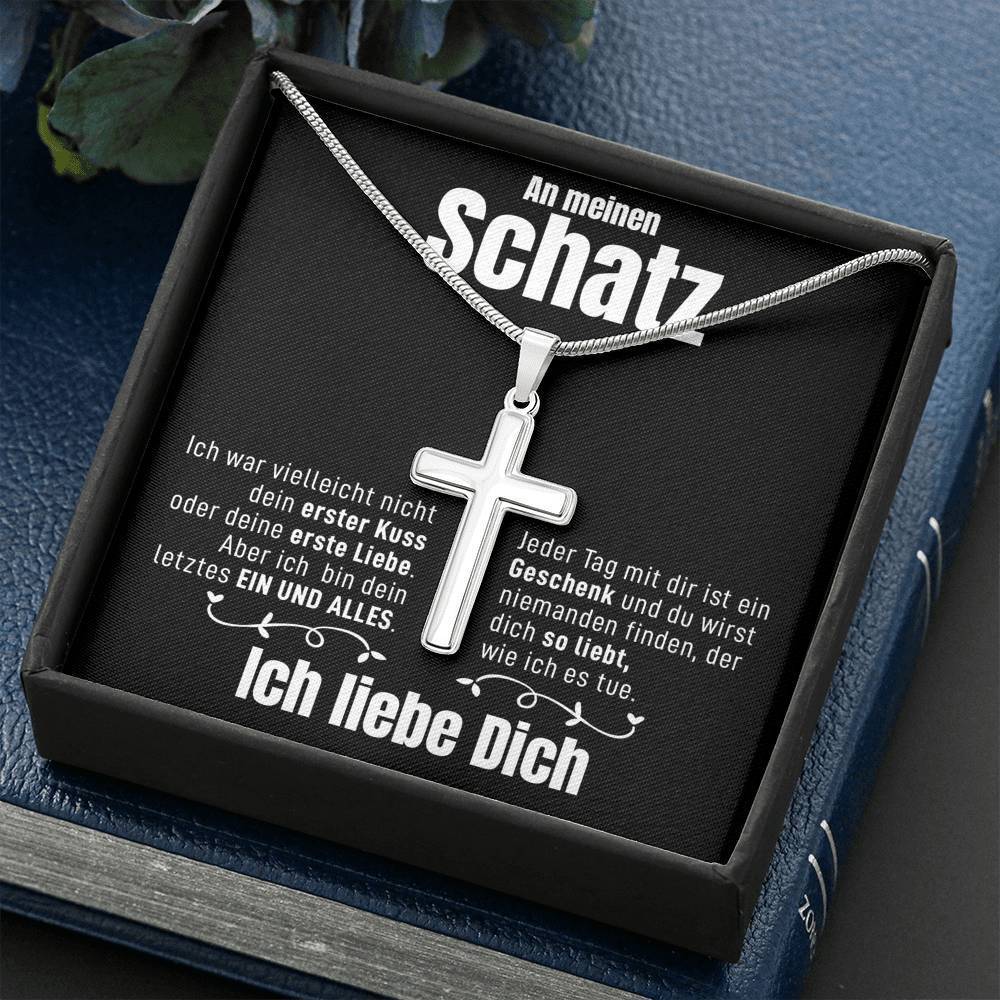 Kreuzkette - An meinen Schatz - Ich liebe dich - Image 7
