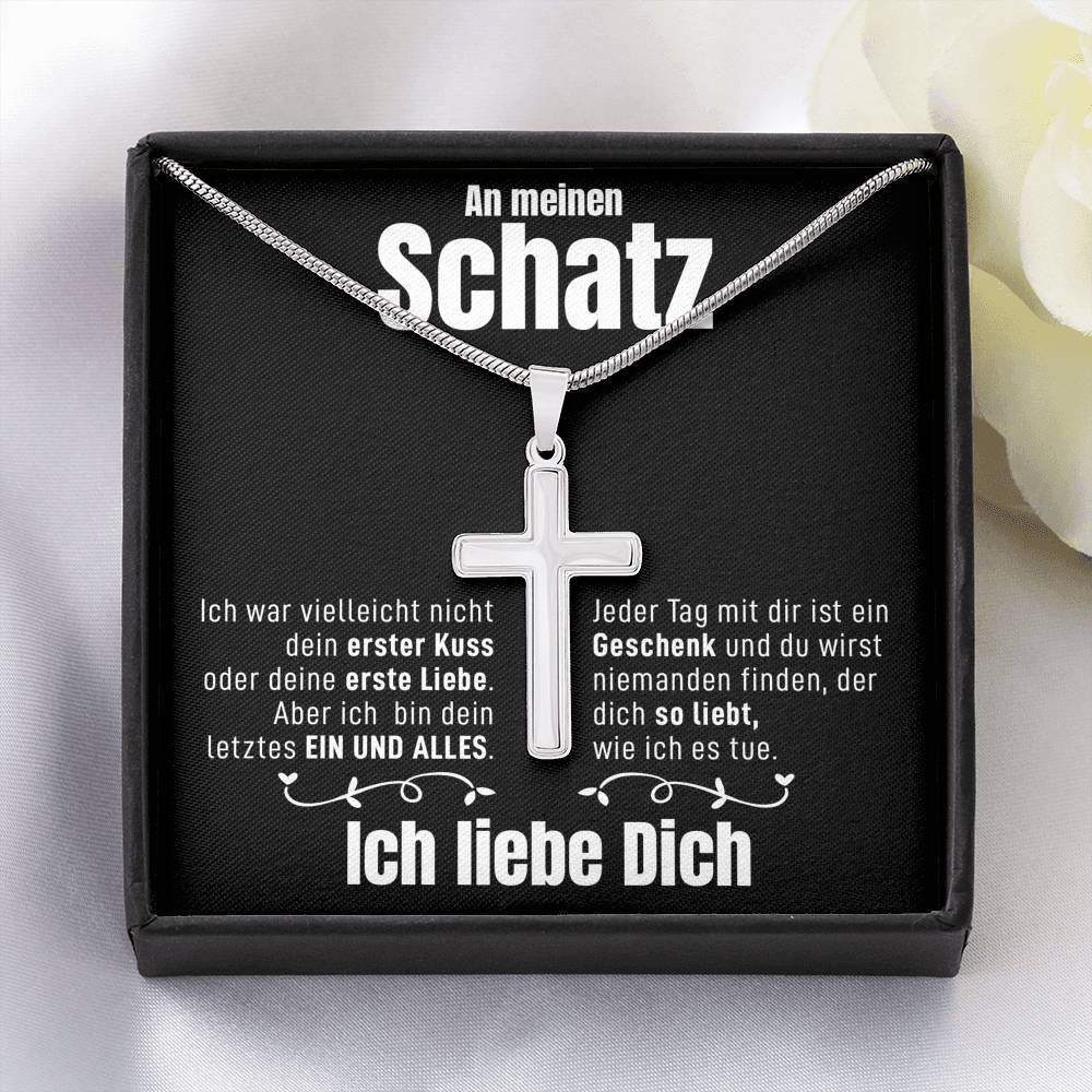 Kreuzkette - An meinen Schatz - Ich liebe dich - Image 8