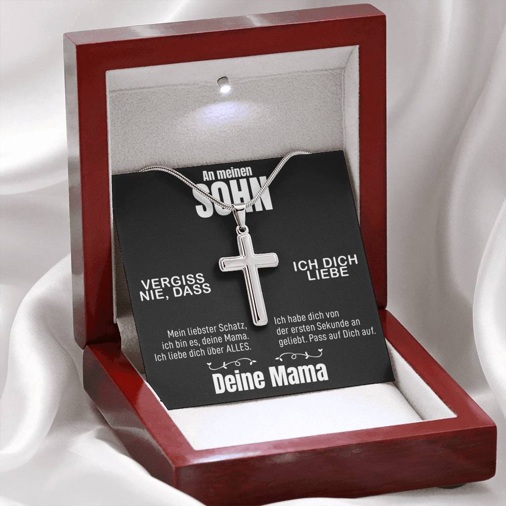 Kreuzkette - An meinen Sohn von Mama - Image 3