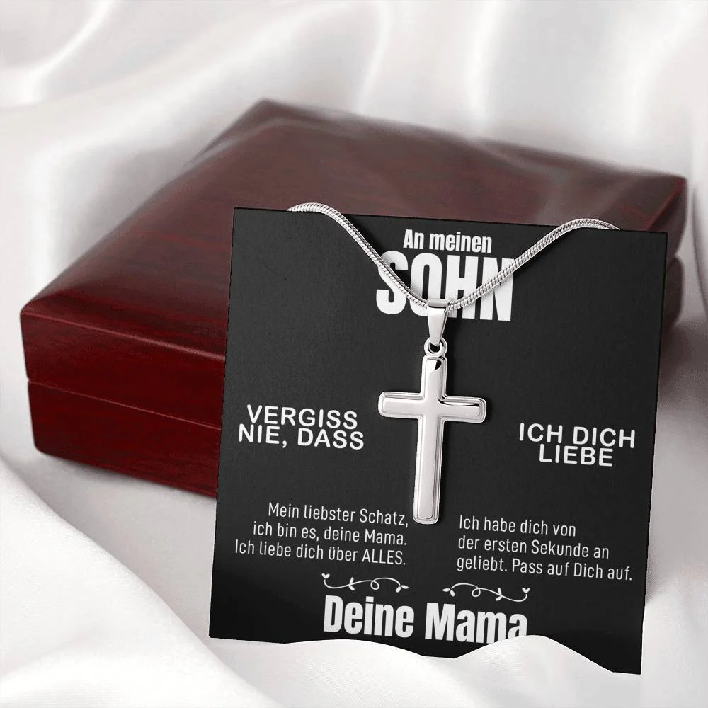 Kreuzkette - An meinen Sohn von Mama - Image 5