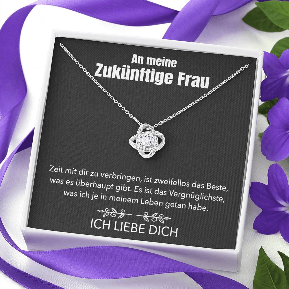 Liebesknoten Halskette - An meine Zukünftige Frau - Image 3