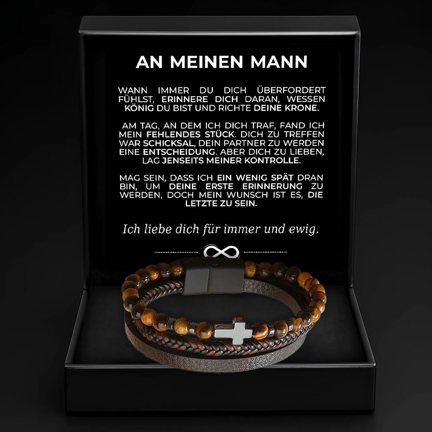 An meinen Mann - Kreuzarmband Geschenkset - Image 2