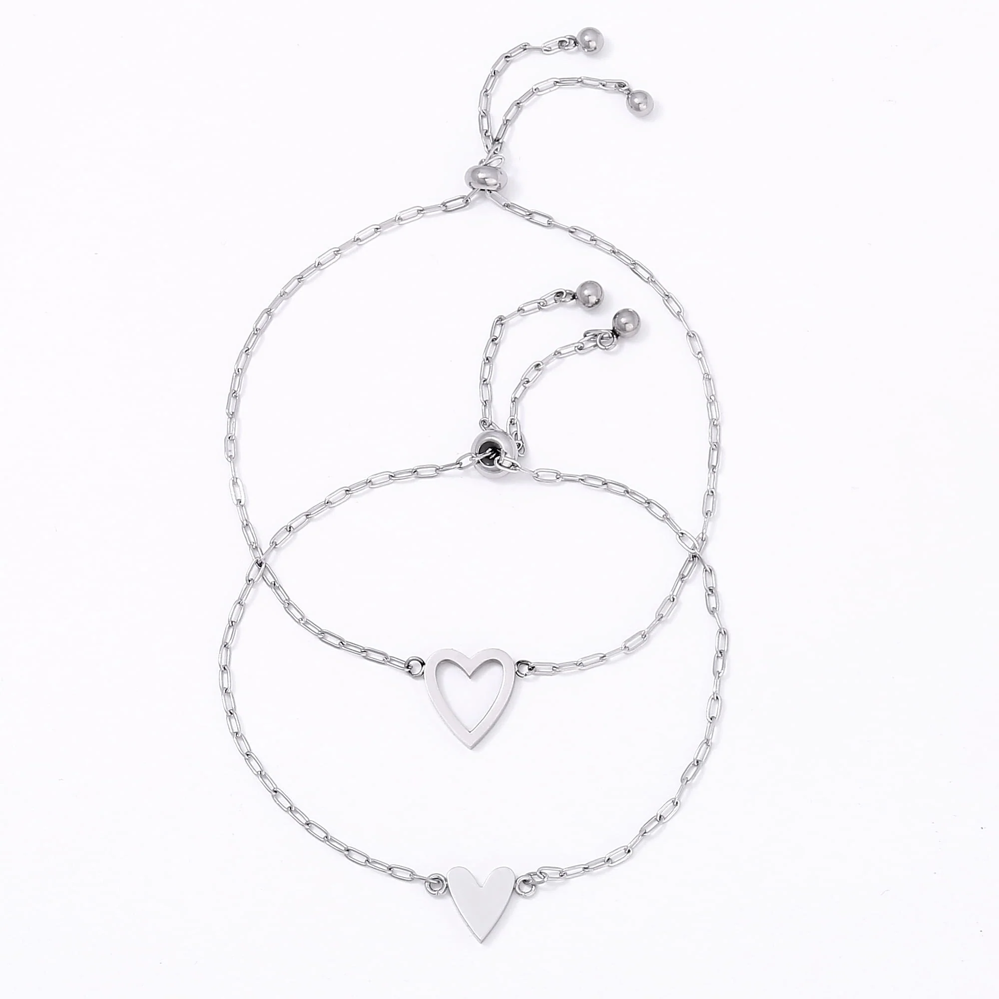Herz-Armband-Set für Mutter & Tochter - Image 2