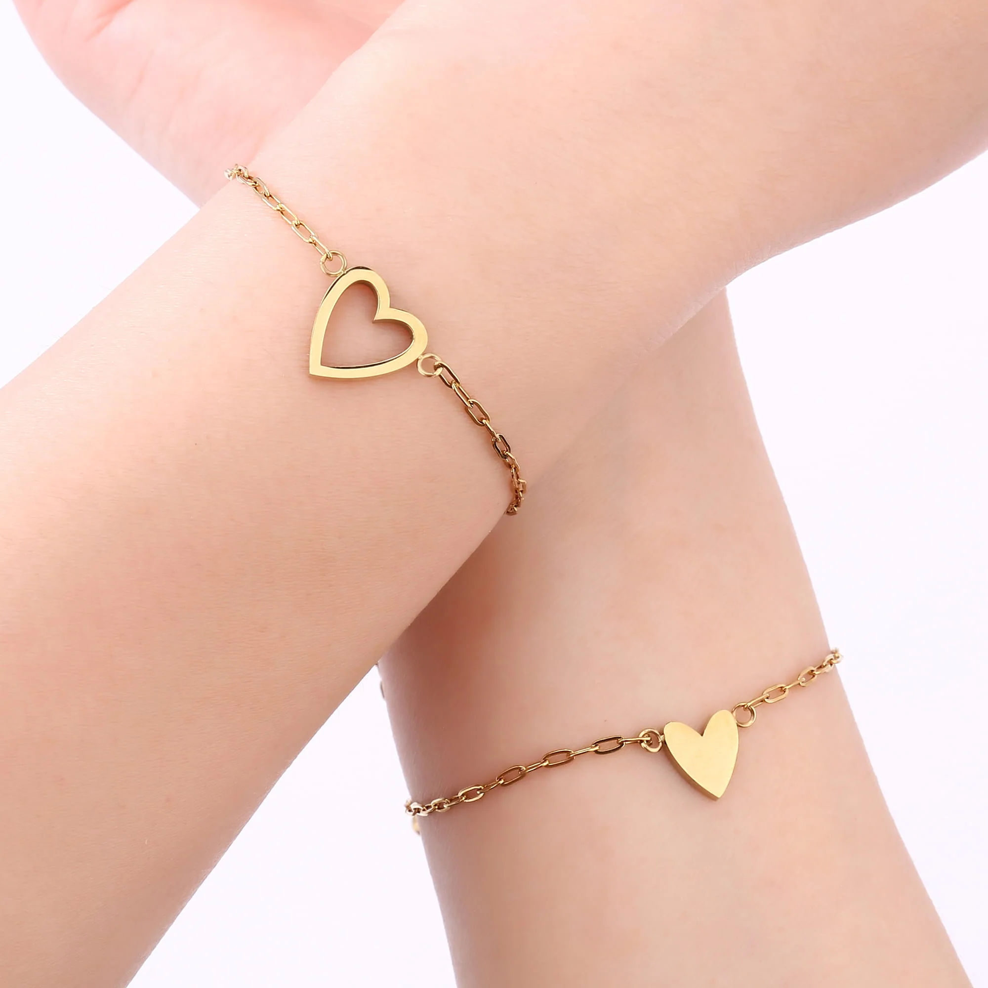 Herz-Armband-Set für Mutter & Tochter - Image 3