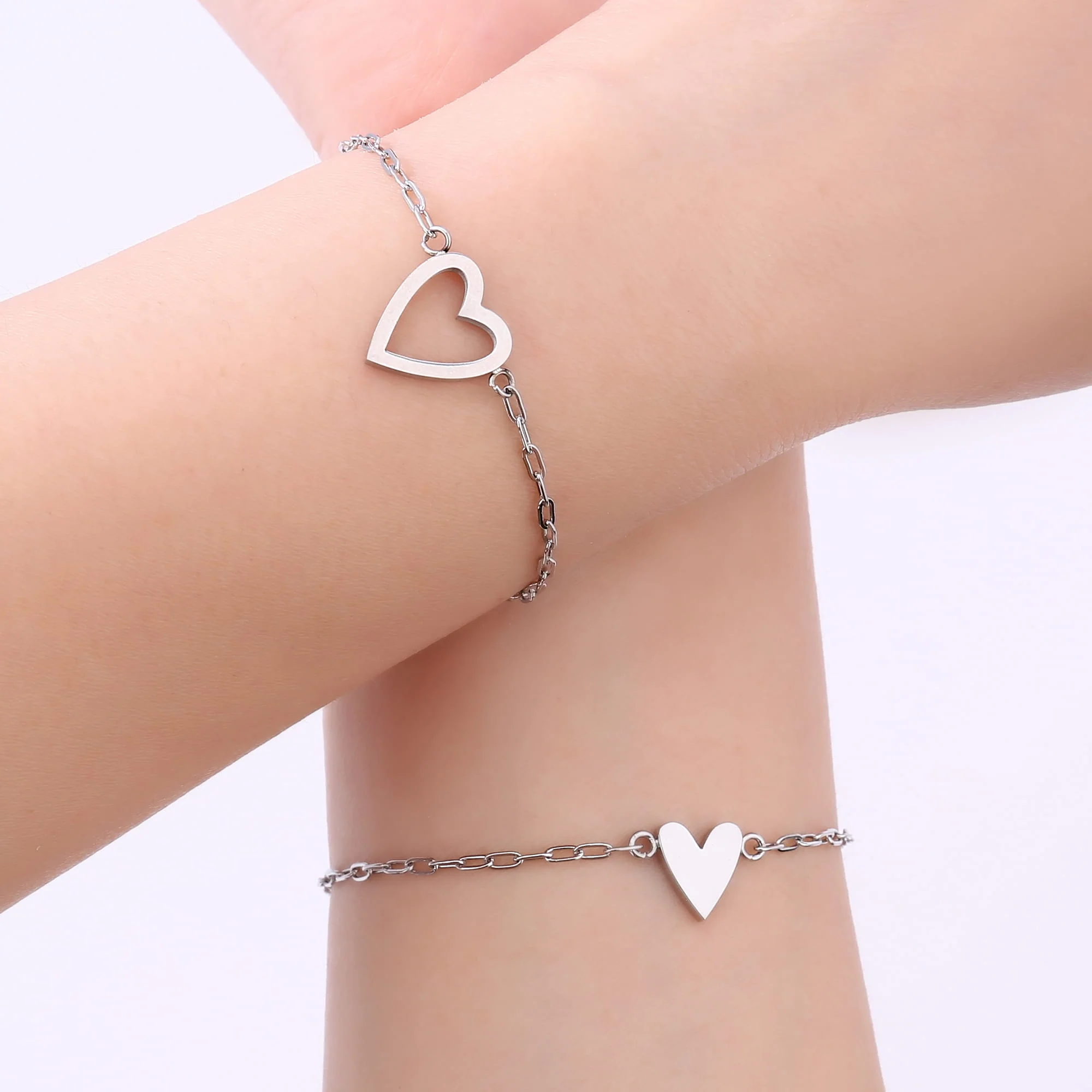 Herz-Armband-Set für Mutter & Tochter - Image 8