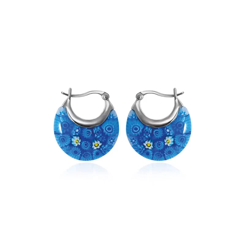 Murano-Stil Huggie-Ohrringe - Image 3