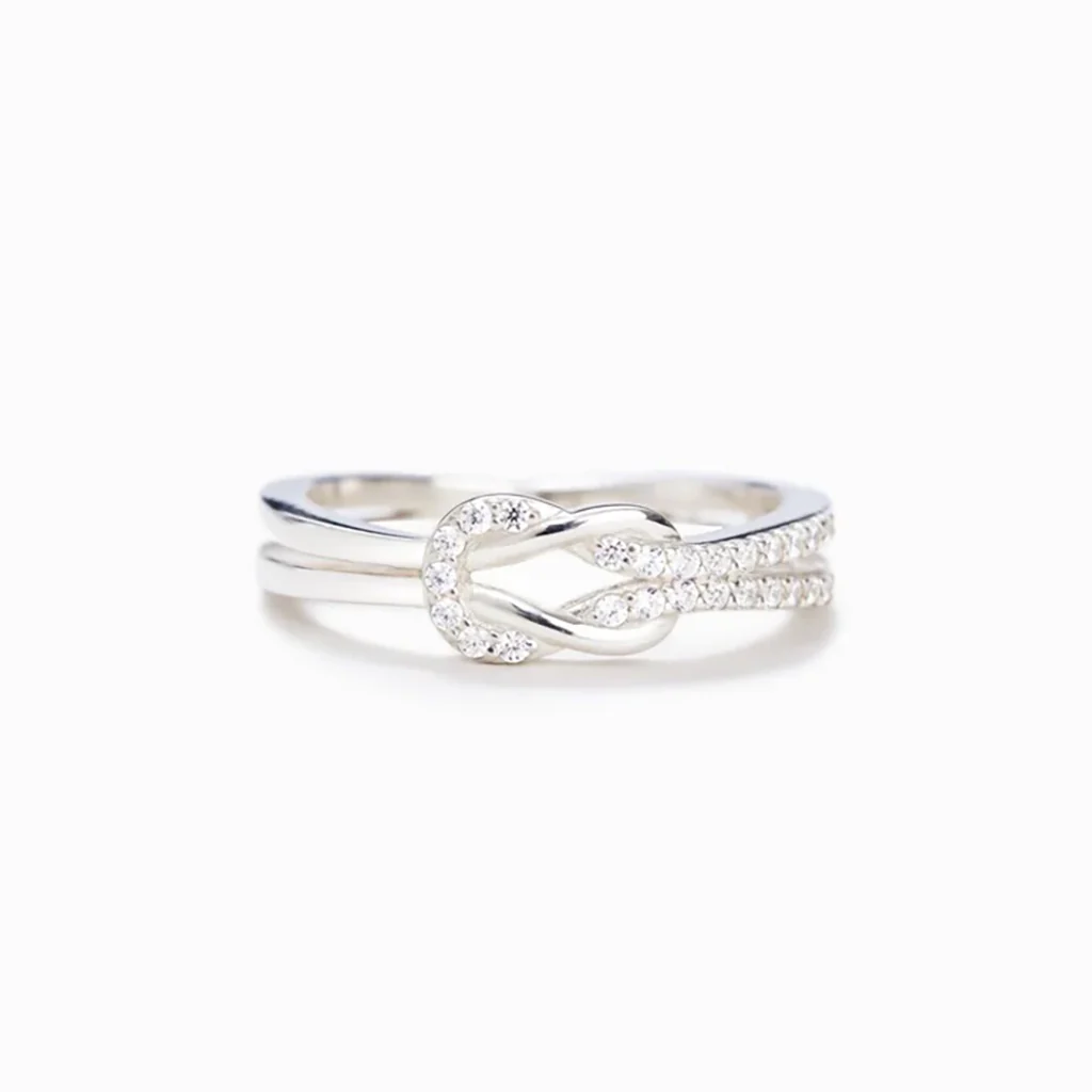 Mutter und Tochter - Liebesknoten Ring - Image 2
