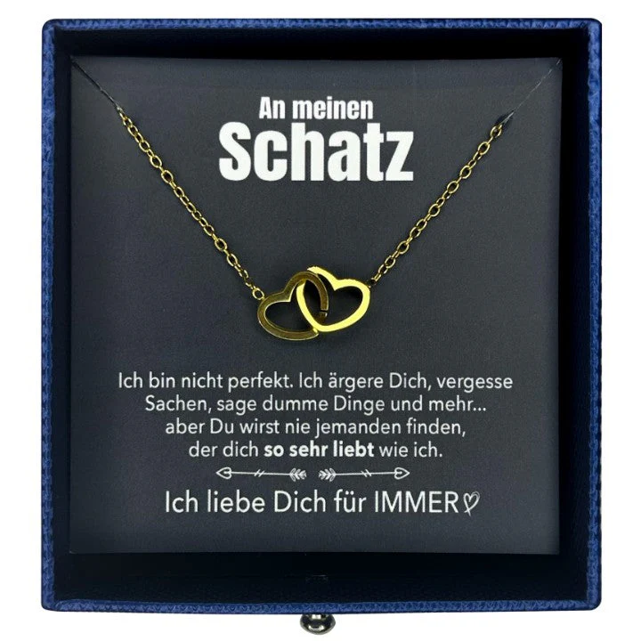 Ewige Rosenbär Box - Gravierte Halskette mit Notiz & ewiger Rose - Image 2