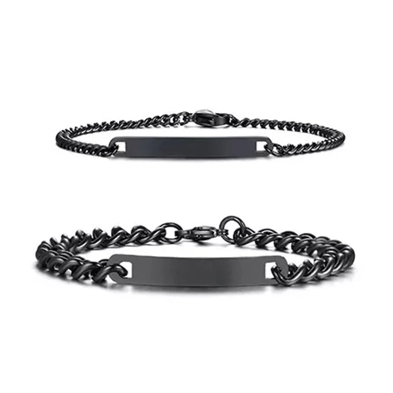 Partnerarmbänder mit Gravur - Image 4