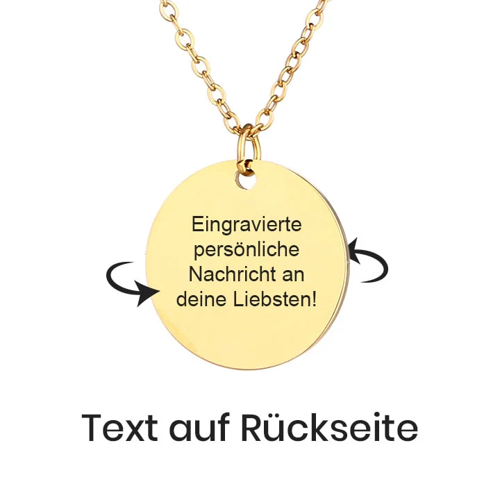 Personalisierte Foto-Gravur Halskette - Image 4