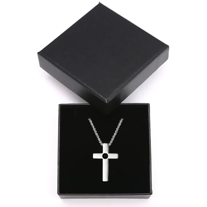 Personalisierte Kreuz Halskette mit Foto - Image 14