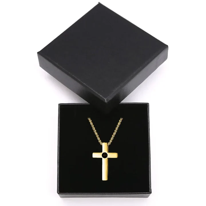 Personalisierte Kreuz Halskette mit Foto - Image 15