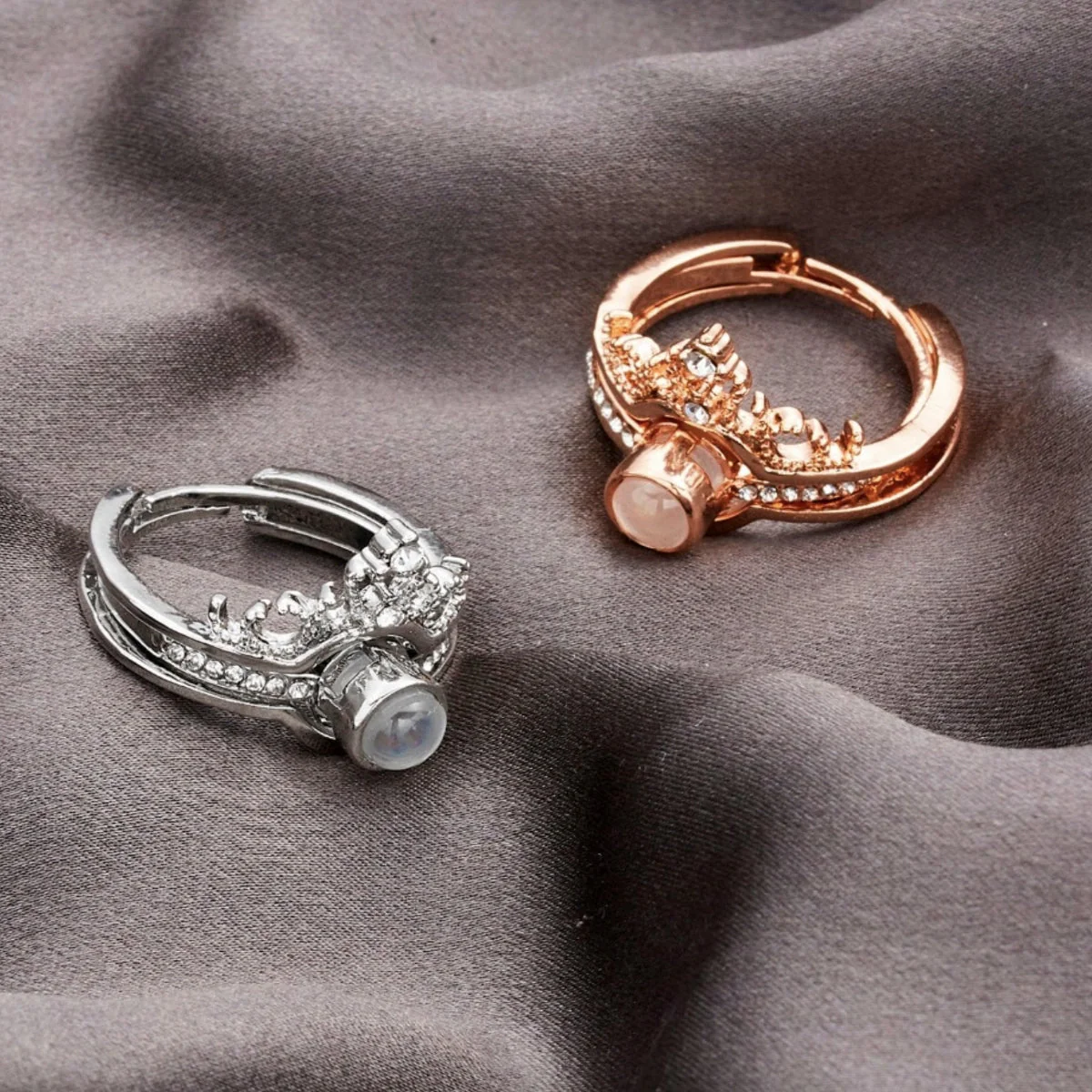 Personalisierter Foto Kronen Ring - Image 12
