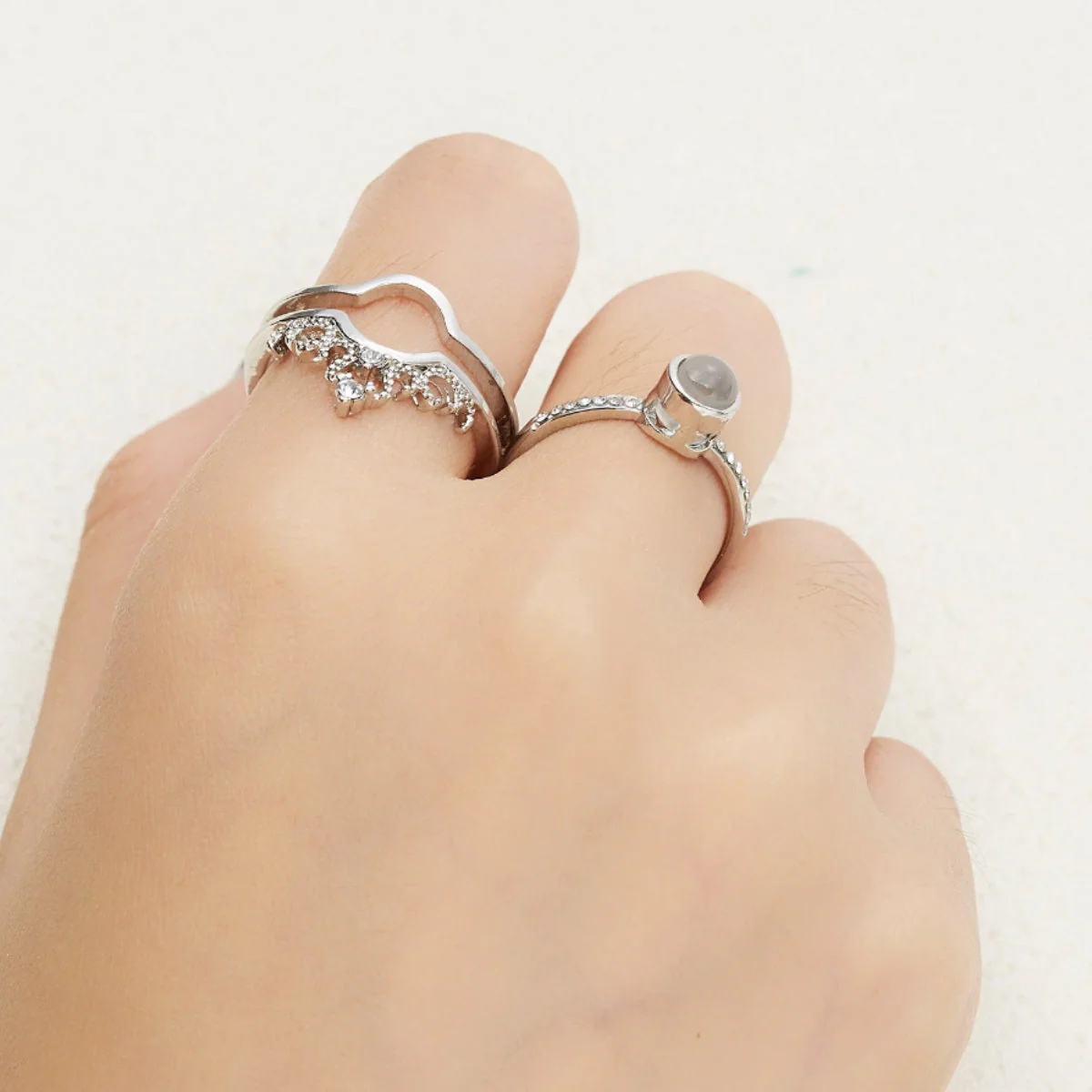Personalisierter Foto Kronen Ring - Image 6
