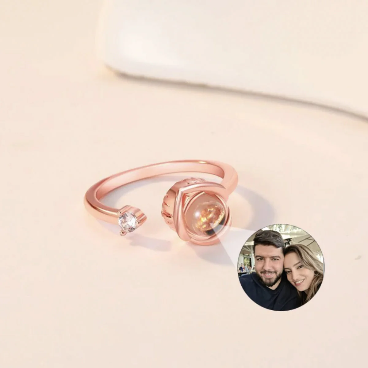 Personalisierter Foto Ring - Image 5