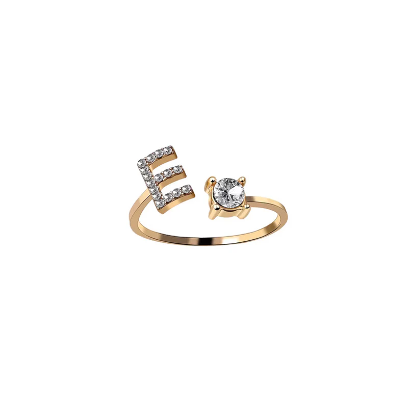 Zirkonia Buchstaben Ring - Image 14