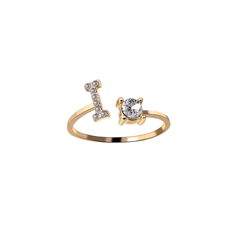 Zirkonia Buchstaben Ring - Image 18