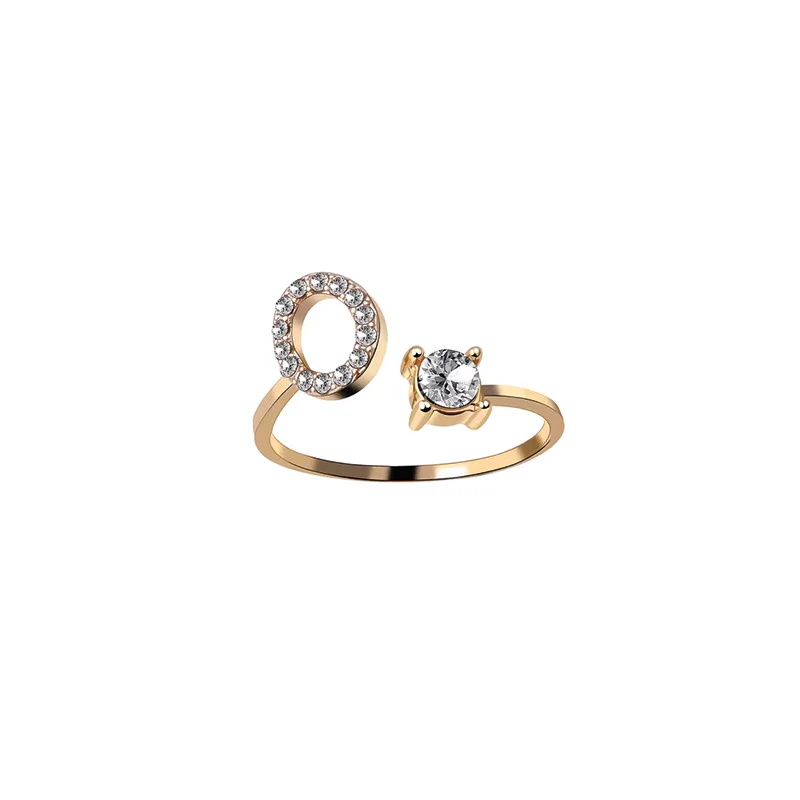 Zirkonia Buchstaben Ring - Image 24